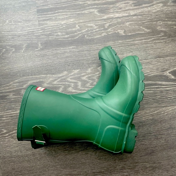 Hunter green boots (short) - Picture 1 of 4